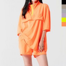 피턴진걸 GPP N620 N420 SET 여자쿨반팔반집업 쿨반바지세트