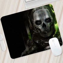 게이밍책상 pc방책상 콜오브 듀티 모던 워 페어 소형 마우스 패드 게임용 PC 게이머 매트 컴퓨터 사무실 노, 25 A25_02 LockEdge250x200x2mm