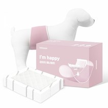 [베베페페] 아임해피 강아지 기저귀 매너벨트 핑크세트 (중형), 단품