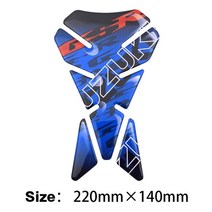 가와사키닌자 3d 5d 자전거 오토바이 스티커 탱크 패드 연료 보호기 데칼 혼다 yamaha suzuki kawasaki ninja vr 46 aprilia bmw 호환, 스즈키 ng015 3D 모델