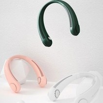 목풍기 에어컨 휴대용 목선풍기 목에거는 넥 USB충전 선풍기 넥풍기 목걸이 미니, 넥풍기／핑크