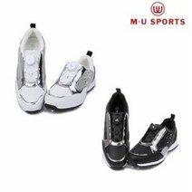 엠유스포츠 [엠유스포츠] 여성 스파이크 골프화 MU20C3AF101, 선택완료, 블랙/250