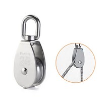 가구 운반 도르래 이사 스텐 도르래 소형 로프 스텐 도르래, 20