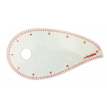 코링 템플렛 D 003 암홀자 물방울 30cm 11608EA