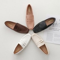 스퀘어 라텍스 임산부 로퍼