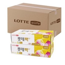롯데이라이프 위생 팩 알뜰형 중형, 100매입, 30개