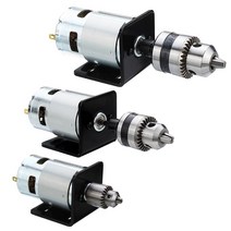DC 12V 775 모터 선반 프레스 세트 10000rpm DIY 밀링 머신 용 소형 핸드 드릴 척 및 마운팅 브래킷으로 연마|DC Motor|, 1개