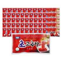 벅스웨이 일회용 회 초고추장소스 초고추장, 40g, 50개