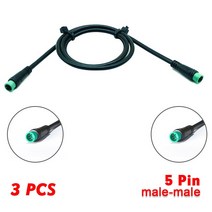 전기자전거부품 Julet-Ebike 2 3 4 5 핀 변환 케이블 스로틀 디스플레이 전기 브레이크 라이트용 라인 방