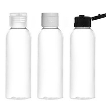 허브스프레이 원터치캡 플라스틱용기 30ml~500ml, 60ml, 투명용기 검정캡