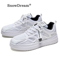 SnowDream 학생화 통기성 스니커즈 남자 운동화 남자화