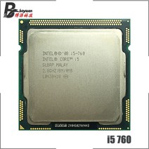 인텔 코어 i5-760 i5 760 2.8GHz 쿼드 코어 CPU 프로세서 8m 95w lga 1156, 협력사