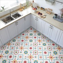 북유럽 스타일 타일 시트지 스티커 20x20cm 5장 PHZT 473284ea, KH- 5. PHZT-005