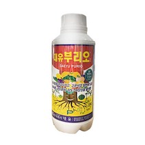 [비료컴퍼니]대유 부리오500ml(액제) - 인산 가리 식물 필수영양제 복합 비료 모두싹과 혼용가능
