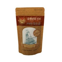 CJ백설 오천년(천일염으로만든맛소금)300g 꽃소금 소금 맛소금 천일염 구운소금, 1