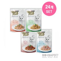 팬시피스트 인스퍼레이션 4종 콤보 70g x6 24개(set)주식파우치, 단품