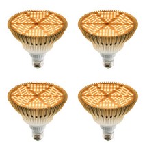 수경재배기 가정용 스마트팜 채소키우기 LVJING-LED 성장 조명 100W 120W 수경 재배 램프 실내 야채 꽃 모종 4 개 2 1, 한개옵션1