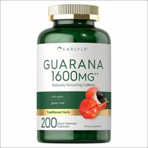 칼라일 과라나 추출물 1600mg x 200 캡슐, 1개, 기본