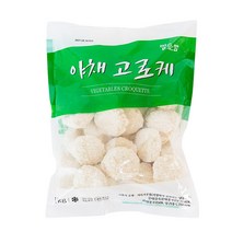 맘모스 야채 고로케 1kg, 1개