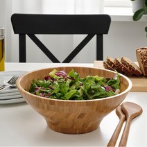 이케아 GRONSAKER 그뢴사케르 대나무 그릇 서빙볼 28cm