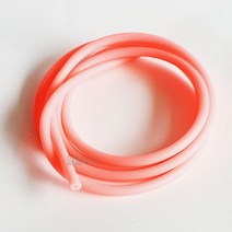 국내생산 야광 축광튜브 1m 원투 갈치 쭈꾸미 갑오징어 자작채비 소품, 아이보리