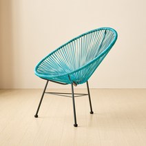 피카소가구 뉴 코드체어 야외라탄의자 아웃도어 테라스 아카풀코 야외의자, 뉴 코드체어-블루