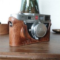 camin Leica 라이카 M6카메라 속사케이스 M3 M4P 소가죽 M2MP M7, (M7 모델) 레트로 브라운
