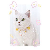 [오로라]애견 목걸이 펫목걸이 애견 네크리스 강아지 목걸이, 딸기우유
