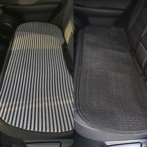 자동차 쿨링시트 통풍 여름 쿨 시트 운전석 뒷좌석, 3인용 블랙_뒷좌석
