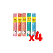 미오크리미 고양이 츄르 대형 15g 5종세트 4개, 미오크리미 고양이 츄르 대형 15