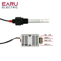 EC 트랜스미터 EC 센서 TDS 전도도 센서 모듈 4-20mA 0-5V 0-10V RS485 아날로그 전압 출력 수질 감지, 06 0-5V 0-44000uS cm
