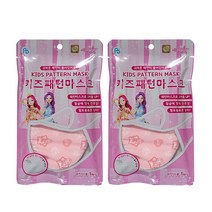 아텍스 시크릿쥬쥬 키즈패턴마스크(MB필터2매입) 2개 /어린이용