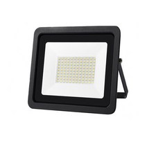 확산판 야외 IP68 방수 스포트라이트 LED 투광 10W 20W 30W 50W 100W AC 220V 가로등 벽 램프 차고 조명, 1.Black shell - 10w - Cold Lig