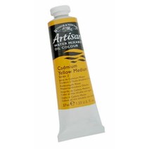 윈저앤뉴튼 아티잔 수성유화 37ml 낱색 S2, 116 Cadmium Yellow Medium