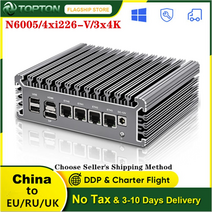 2 5g 방화벽 미니 pc 펜티엄 n6005 론 n5105 4 인텔 i226 v 2500m 네트 카드 tpm2 0 3x4k60hz vpn 서버 라우터, 16GB DDR4 512GB NVMe, 인텔 셀러론 n5105, 우리를