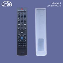 WITUSE 실리콘 커버 케이스 mi apple tv Hisense Konka Haier TV 에어컨 리모컨 119952, 23x5.5cm
