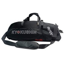 호구가방 호구 가방 호완 kyokushin 체육관 태권도 배낭 여행 남자 어깨 피트니스 스포츠 가라테, 검은색