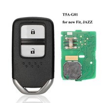 자동 차키 복사 스마트키 폴딩키 원격시동 디스플레이키 Jingyuqin-2/3/4 BTN 원격 스마트 자동차 키 434Mh, 01 for fit jazz