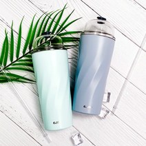 [베스트데코] 에지리 토네이도 텀블러 물병 물통 보틀 보온보냉병 스텐텀블러 스텐물통 카페텀, 상세 설명 참조, 옵션선택:에지리토네이도텀블러_민트