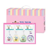 손세정제 3개 250ml 4종+비누 종합선물세트, 손세정제 3개 250ml 4종+비누선물세트