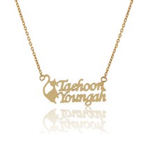 [클래스에스]18K Posh 커플캣목걸이대