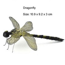 3D 메탈퍼즐 조립퍼즐 반음계 곤충 잠자리 사마귀 전갈 모델 키트 조립 지그 소 선물 ​​완구, 컬러 잠자리