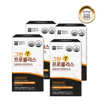 애플트리 호주산 그린프로폴리스 아연 건조효모 하루권장량 100% 플라보노이드 식물성캡슐 면역력 항산화 영양제, 30정, 4개