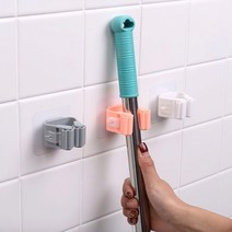 대걸레 걸이 청소용품 마대걸레 거치대 도구함 정리, 오렌지SB001790