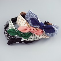 네버마인드 반다나 머리띠 데일리머리띠 와이드 헤어밴드