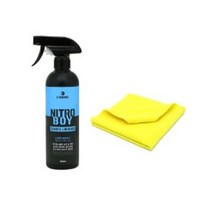 디크로닉 니트로보이 카나우바 차량용 물왁스 퀵디테일러 광택제 500ml + 타월 랜덤발송, 1세트