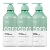 더마앤모어 세라마이드 두피 딥 클렌징 샴푸 지성 두피용 x 3개