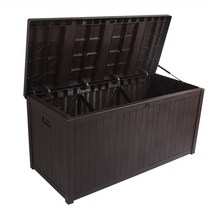 야외 공구 보관함 조립 창고 이동식 간이 잡화 정원, 나뭇결 그린 112 x 48 x 54cm_수납장