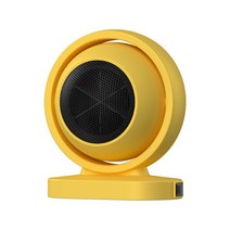 미니 스마트 온풍기 3초 가열 가정용 저소음온풍기 휴대용팬히터 220V, 옐로우, 220V 전기온풍기