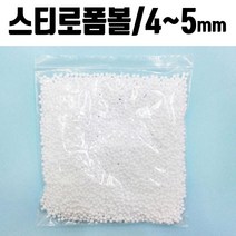 폼폼 발포입자 4-5mm 1봉 스티로폼 슬라임재료 RHF+C_:4035FC 스트로폼 스티로폼제조 스트로폼제작 스트로폼단열재 폼폼 발포입, 1~2mm(약24g)_, ◆옵션필수확인◆